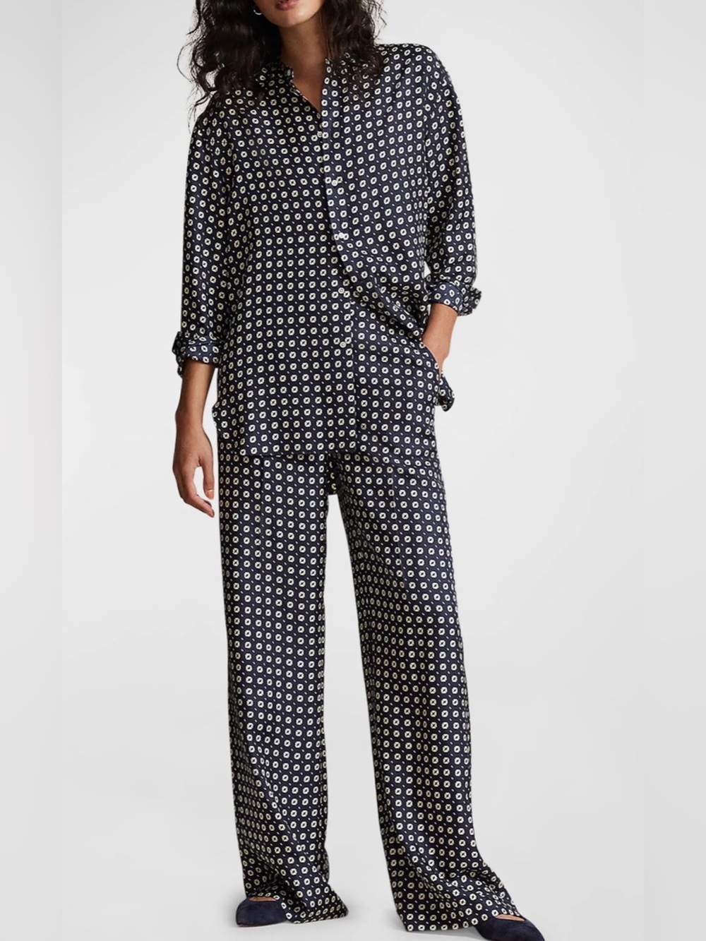 Polo by Ralph Lauren Geometric Relaxed Pantsuit